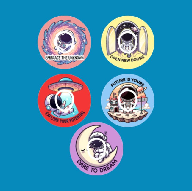 REACH FOR THE STARS - SET #2 - 5 PATCH SET - DEXCOM G7 OR DEXCOM STELO OVERLAYS