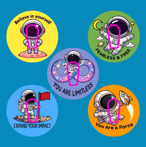 REACH FOR THE STARS - SET #3 - 5 PATCH SET - DEXCOM G6 OVERLAYS