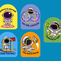 REACH FOR THE STARS - SET #3 - 5 PATCH SET - OMNIPOD OVERLAYS