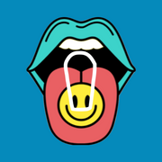 RETRO ROLLIN ROCKERS SMILEY - DEXCOM G6 OVERLAY