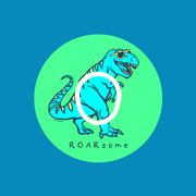 ROARSOME DINO - DEXCOM G7 OR DEXCOM STELO OVERLAY