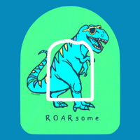 ROARSOME DINO -  OMNIPOD OVERLAY