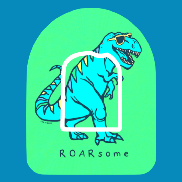 ROARSOME DINO -  OMNIPOD OVERLAY