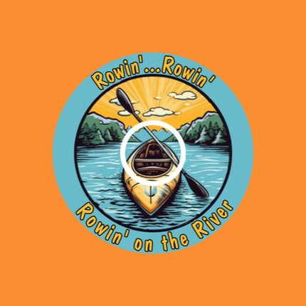 ROWIN' - ROWIN - ROWIN' ON THE RIVER - KAYAKING - PATCH