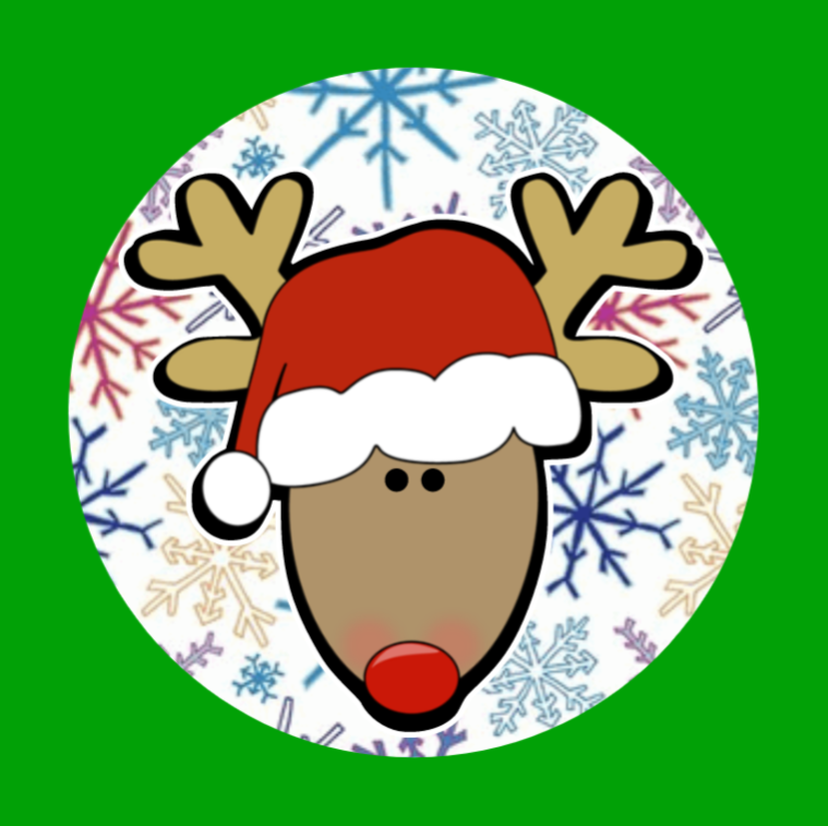 RUDOLPH THE RED-NOSED REINDEER PATCH