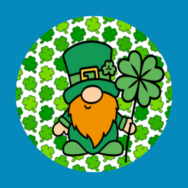 RUSTY THE LEPRECHAUN GNOME - PATCH