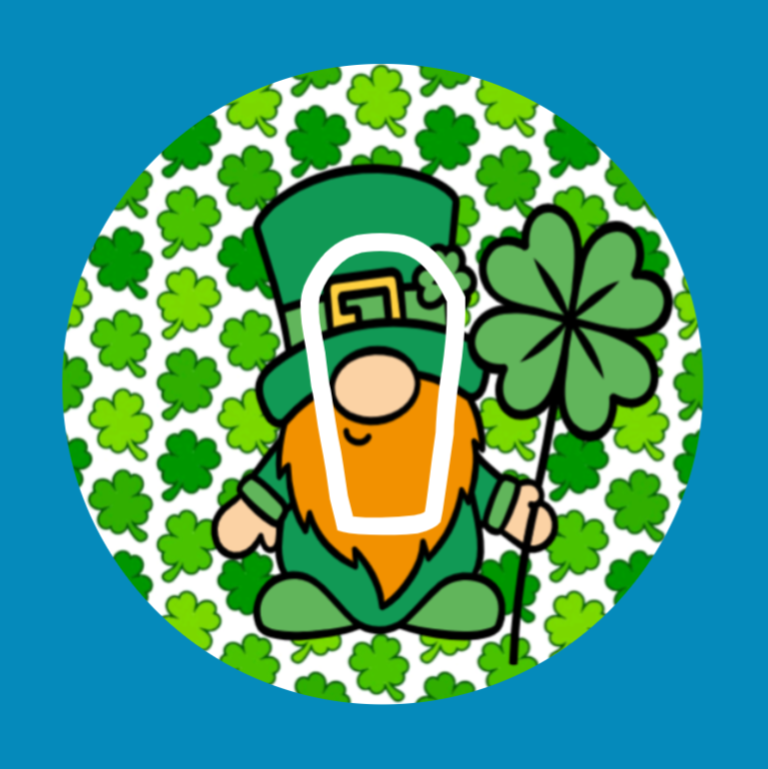 RUSTY THE LEPRECHAUN GNOME - PATCH