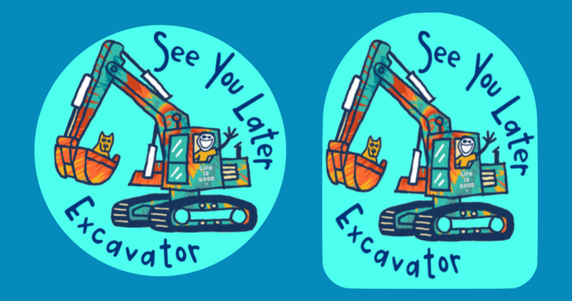 SEE YOU LATER EXCAVATOR  - OVERLAY PATCH