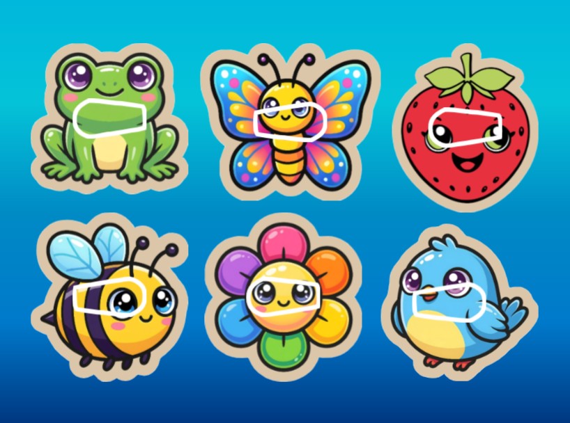 SKIN PRINTS - *SPRING TO LIFE* - 6 PATCH SET - DEXCOM G6 OVERLAYS WITH CUT-OUTS