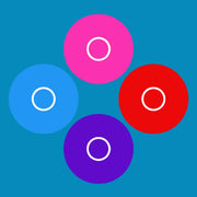 SOLID BRIGHT COLORS - 4 PATCH SET  -  LIBRE 2 OVERLAY