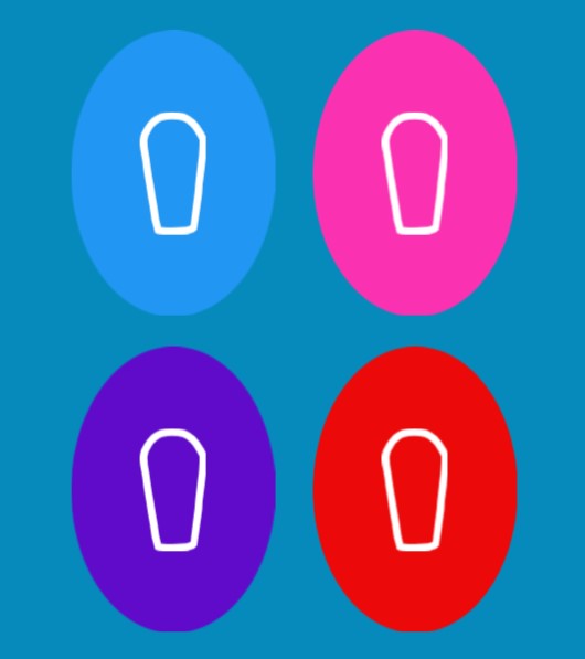 SOLID BRIGHT COLORS - 4 PATCH SET - DEXCOM G6 OVERLAY