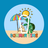 SUMMER TIME BEACH TURTLE -  DEXCOM G6 OVERLAY