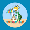 SUMMER TIME BEACH TURTLE  - OVERLAY PATCH