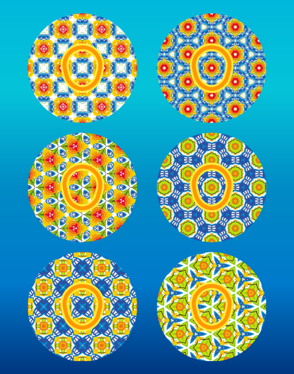 SUNSHINE COLORBURST - 6 PATCH SET - DEXCOM G7 OR DEXCOM STELO OVERLAYS ...