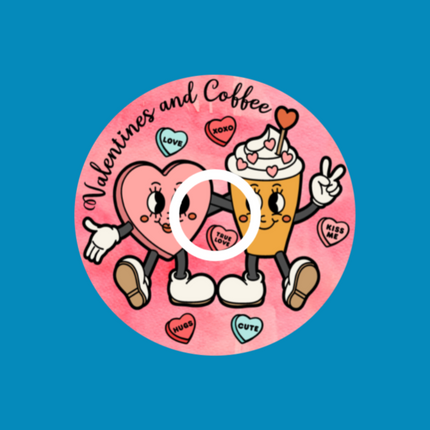 VALENTINES & COFFEE - LIBRE 3 OVERLAY