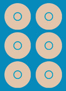 VANILLA CREME - LIGHT SKIN - 6 PATCH SET - INFUSION SET OVERLAY