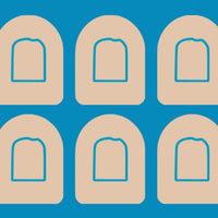 VANILLA CREME - LIGHT SKIN - 6 PATCH SET - OMNIPOD OVERLAYS