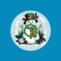 VINTAGE SNOWMAN - LIBRE 3 OVERLAY