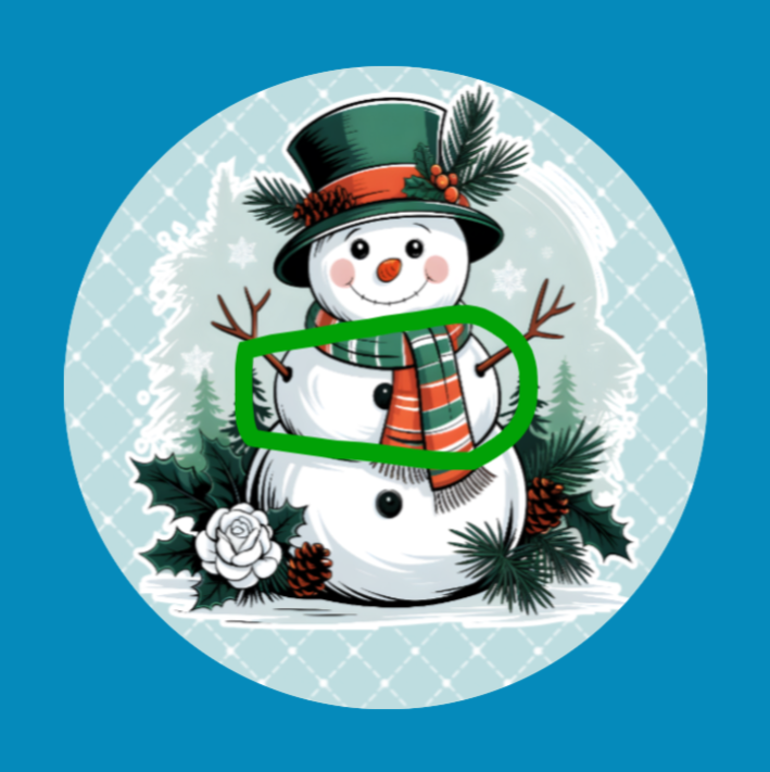 VINTAGE SNOWMAN -  DEXCOM G6 OVERLAY