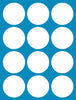 WHITE - 12 PATCH SET - FOR THE SUGARSHIELD™ CASE BY DECK MY DIABETES for TANDEM MOBI™ INSULIN PUMP