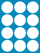 WHITE - 12 PATCH SET - FOR THE SUGARSHIELD™ CASE BY DECK MY DIABETES for TANDEM MOBI™ INSULIN PUMP