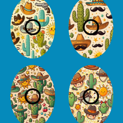 WILD WEST 4 PATCH SET