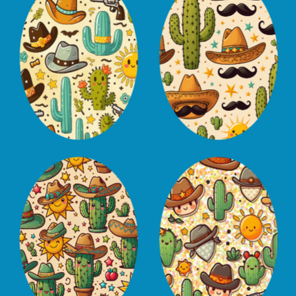 WILD WEST 4 PATCH SET