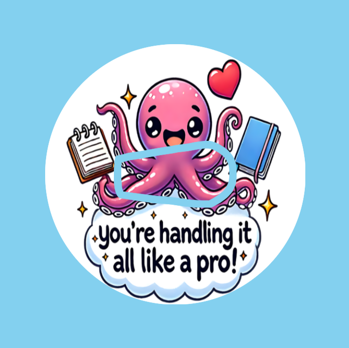 YOU'RE HANDLING IT LIKE A PRO! OCTOPUS -  DEXCOM G6 OVERLAY