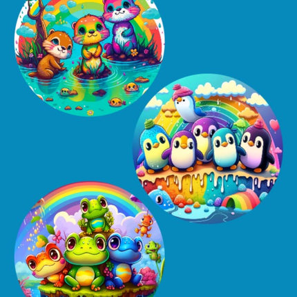 SUGAR PATCH BRIGHTS BABY ANIMALS 3 PATCH SET