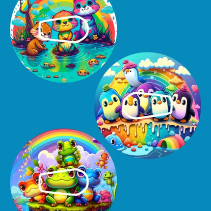 SUGAR PATCH BRIGHTS BABY ANIMALS 3 PATCH SET