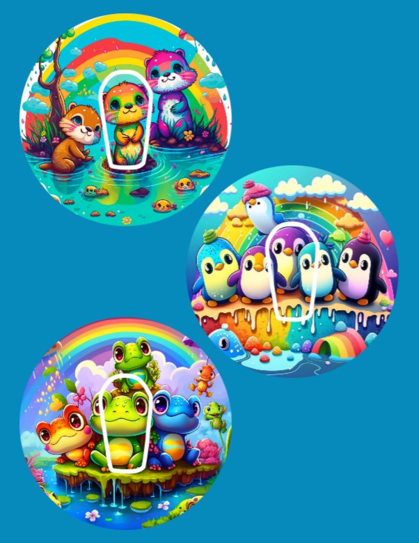 SUGAR PATCH BRIGHTS BABY ANIMALS 3 PATCH SET