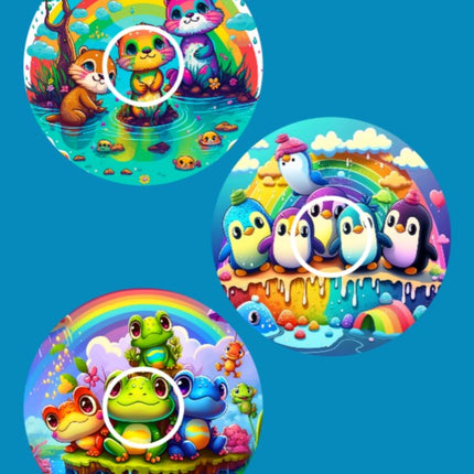 SUGAR PATCH BRIGHTS BABY ANIMALS 3 PATCH SET