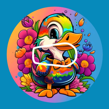 SUGAR PATCH BRIGHTS BOW TIE DUCKLING PATCH