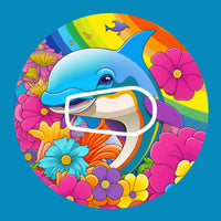 SUGAR PATCH BRIGHTS DOLPHIN PATCH