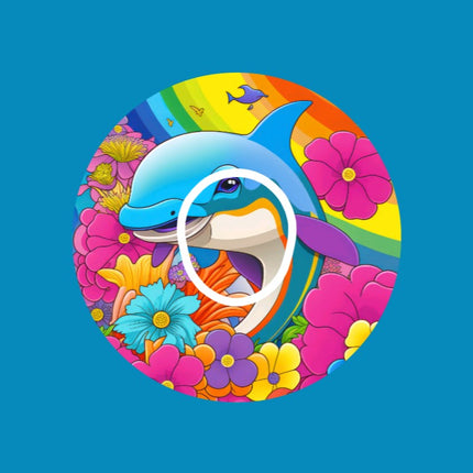 SUGAR PATCH BRIGHTS DOLPHIN PATCH