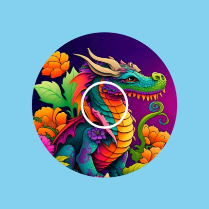 SUGAR PATCH BRIGHTS DRAGON PATCH