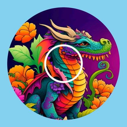 SUGAR PATCH BRIGHTS DRAGON PATCH