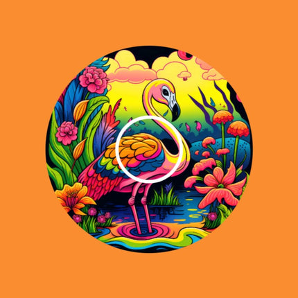 SUGAR PATCH BRIGHTS FLAMINGO PATCH