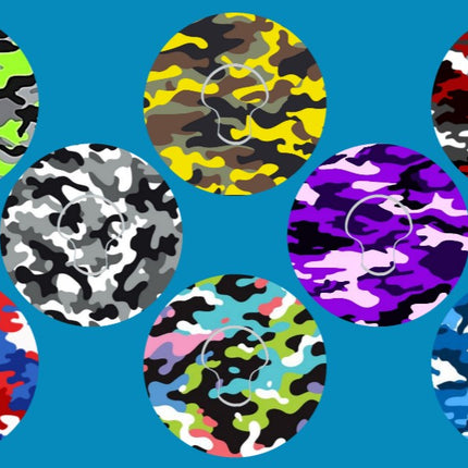 CAMO ASSORTED CIRCULAR 10 PATCH SET