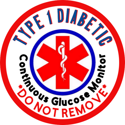 Medical Alert CGM - Do Not Remove - Type 1