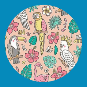 TROPICAL BIRD PARADISE - CIRCULAR