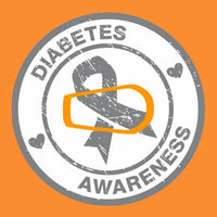 Diabetes Awareness Stamp - Grey