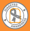 Diabetes Awareness Stamp - Grey