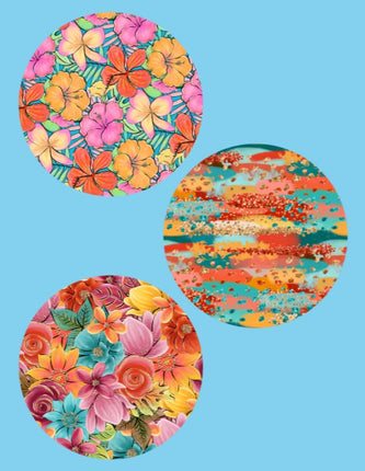 FALL COLORS CIRCULAR 3 PATCH SET