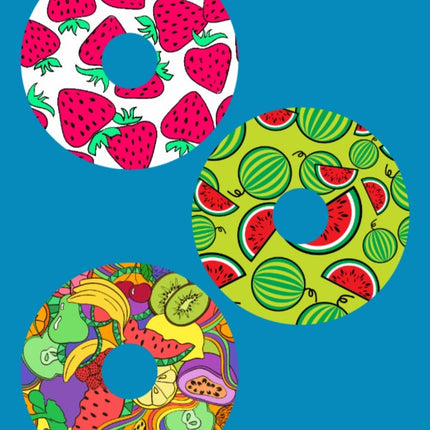 FRUIT FUN CIRCULAR 3 PATCH SET