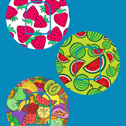 FRUIT FUN CIRCULAR 3 PATCH SET