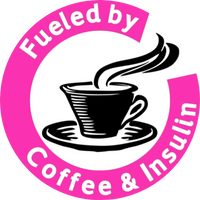 Fueled by Coffee & Insulin - Pink
