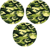 Green Camo Circle - 3 Pack (same device cut-out)