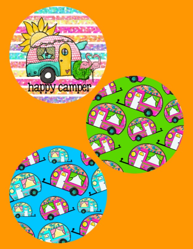 HAPPY CAMPER 3 PATCH SET