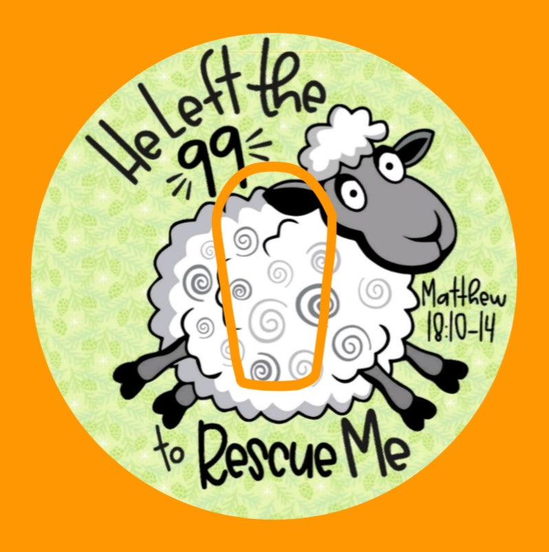 HE LEFT THE 99 TO RESCUE ME (MATTHEW 18:10-14) PATCH